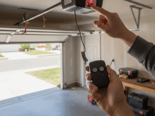 overhead door remote programming