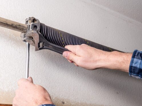 How to Adjust a Garage Door