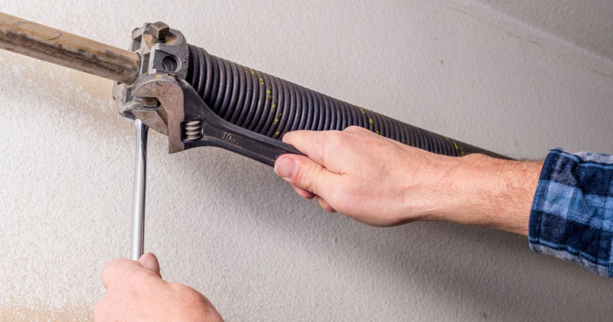 How to Check Garage Door Spring Tension