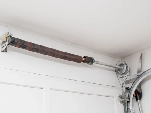 How to Open a Garage Door with Broken Spring