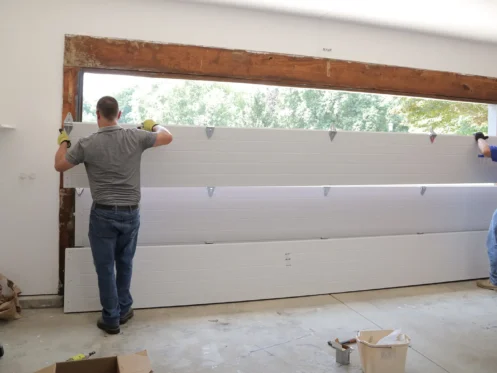 How to Repair Garage Door Panels